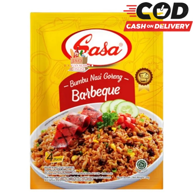

(JSO) SASA Bumbu Nasi Goreng Barbeque 20gr / Bumbu Siap Saji / Bumbu Instant