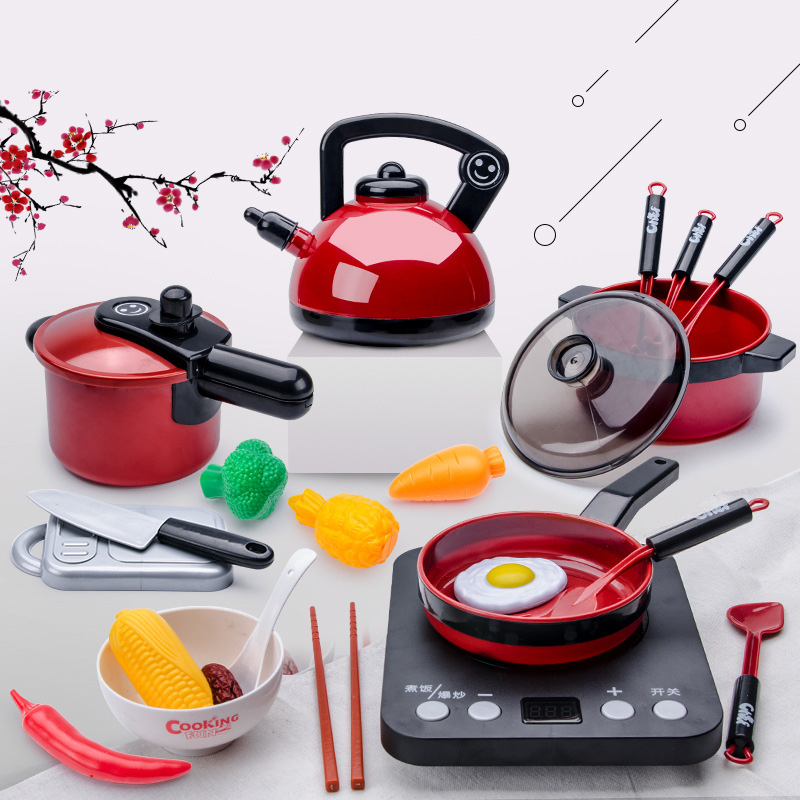 【COD】84pcs/61pcs Mainan Dapur Anak Kitchen Set Masak masakan mainan dapur Cooking Set Mainan Anak Perempuan mainan masak masakan besar