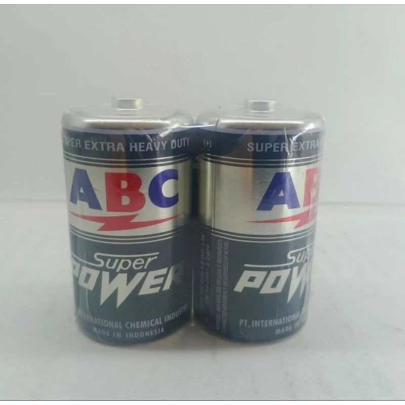 Baterai ABC besar tipe D super power hitam heater pemanas air kompor