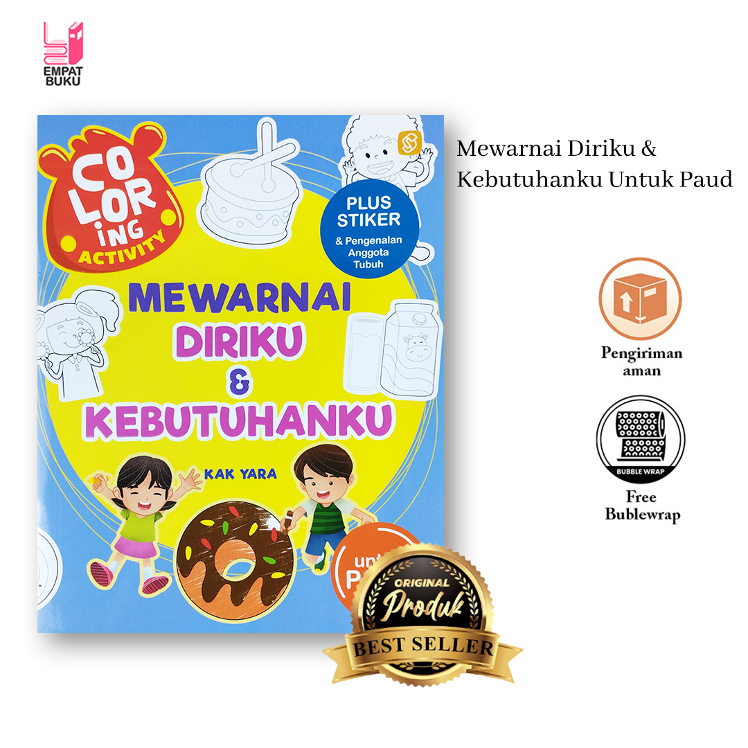 

BUKU MEWARNAI DIRIKU & KEBUTUHANKU UNTUK PAUD