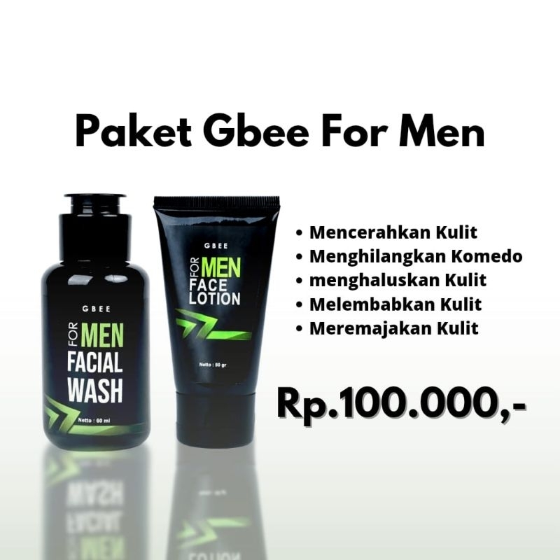 PAKET MAN SKINCARE HERBAL ALAMI GLOW BEUTY