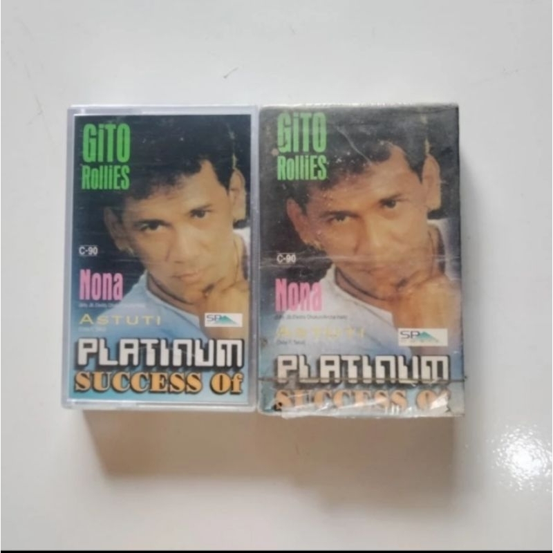Kaset Pita Original Gito Rollies Platinum success of