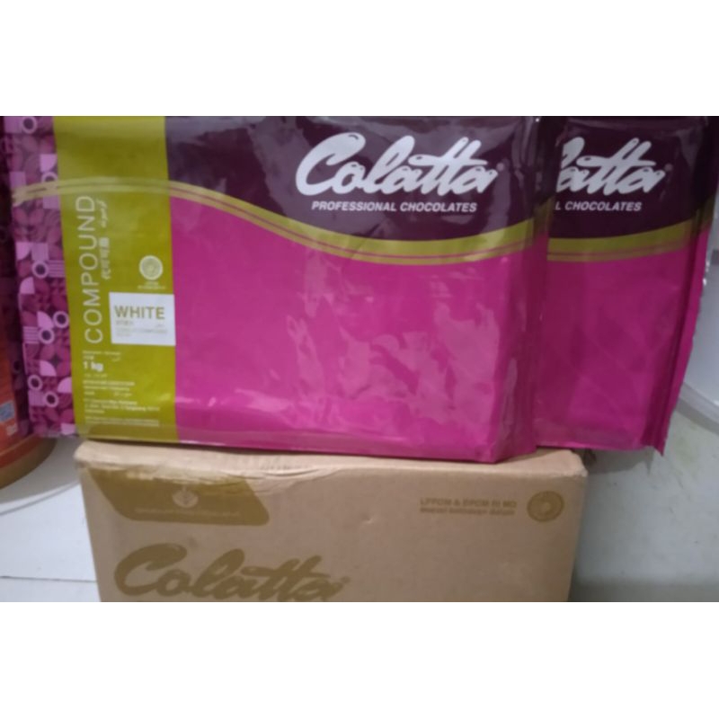 

coklat Colatta White kemasan 1kg