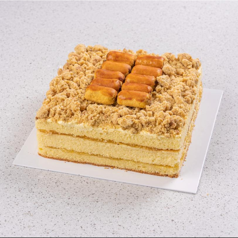 

Pineapple Crumble Cake | Jawara Roti & Kue | 20 cm | Kue Ulang Tahun