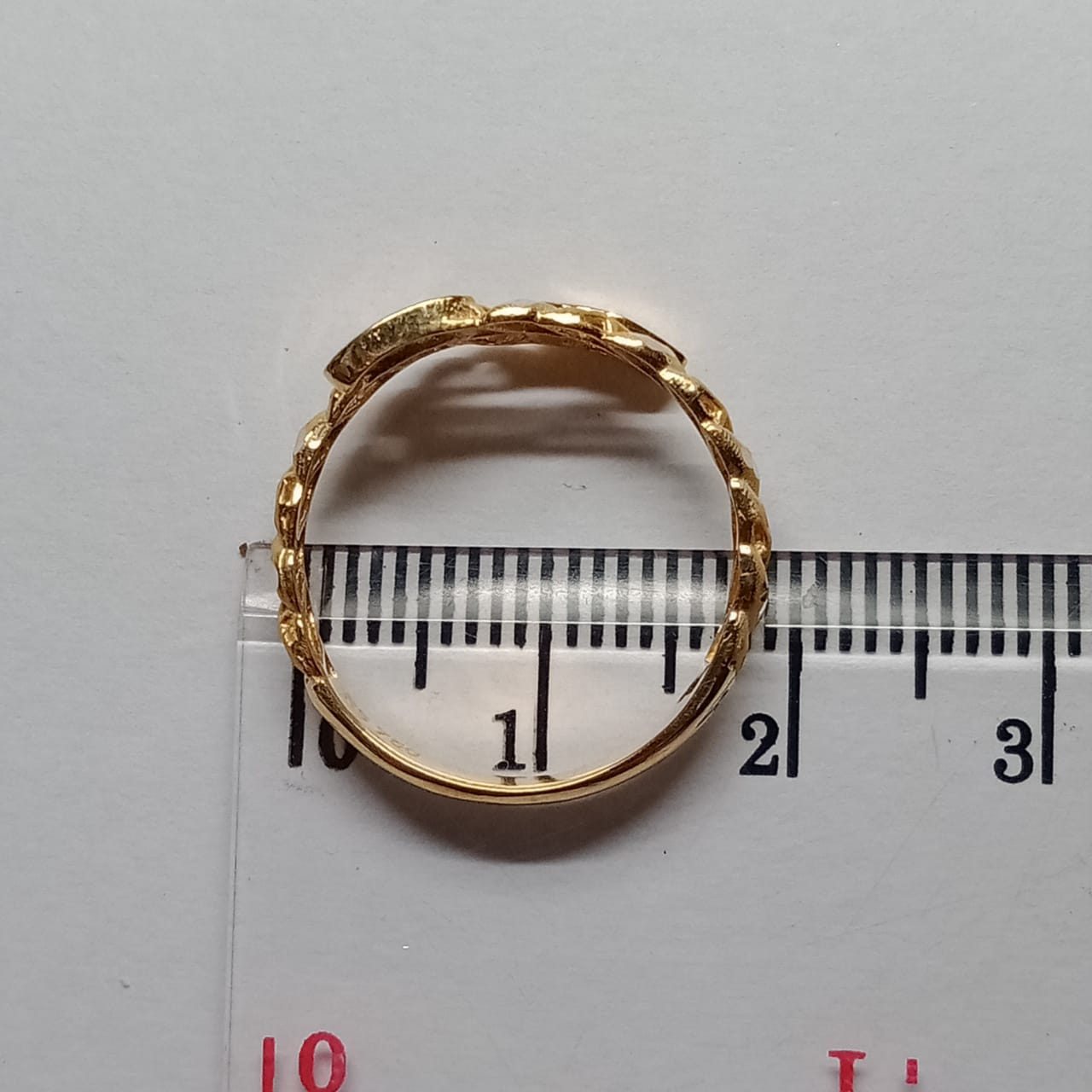 Cincin Emas 17K - 2 Gr Kadar 750 - 5040