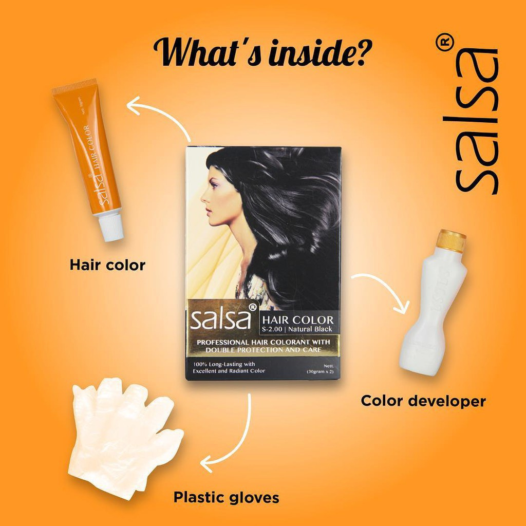 MFI - Salsa Hair Color | Semir Rambut Permanen By Salsa