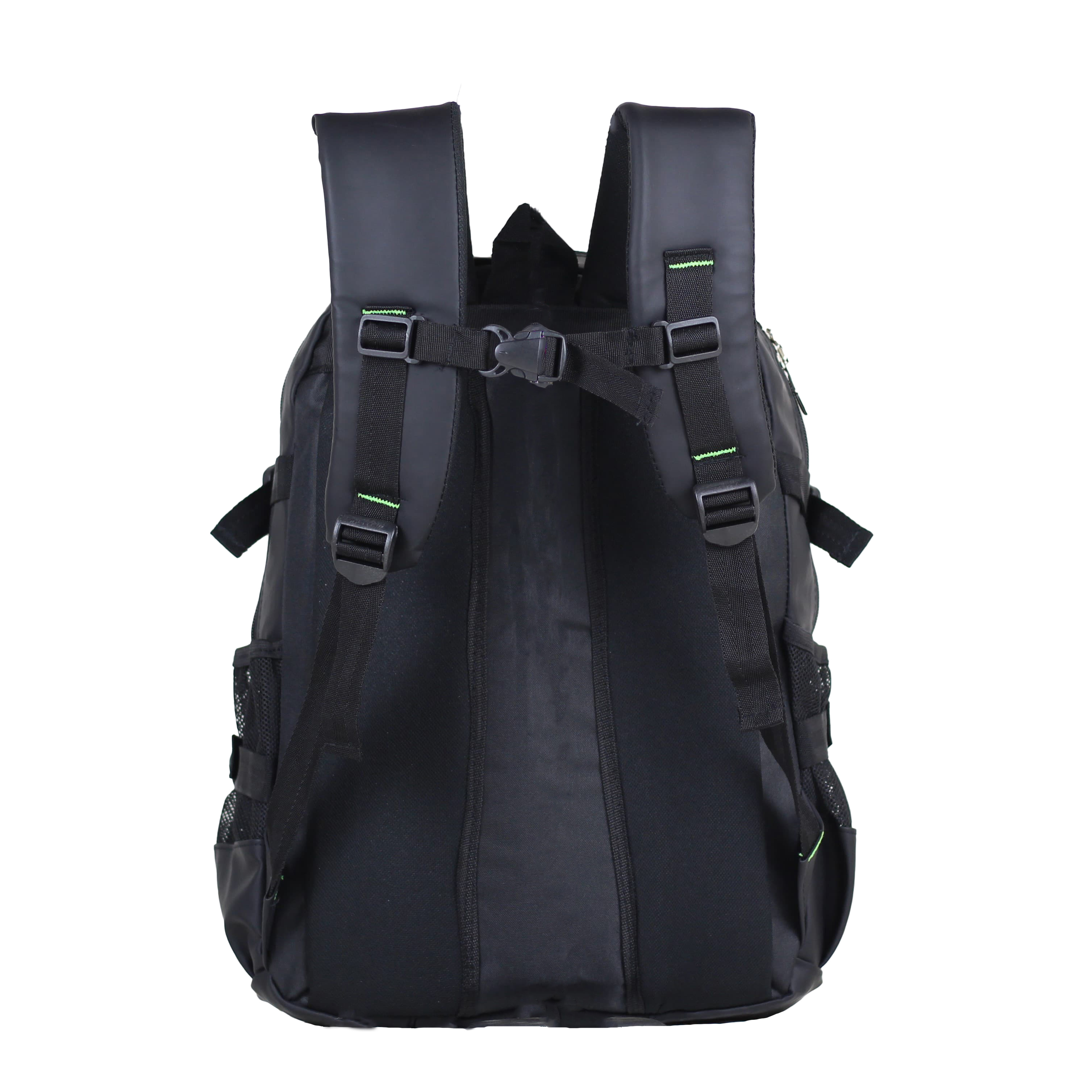 Tas Ransel Extreme Waterproof Water Resistant Tahan Air Outdoor Warna Hitam Backpack SMP SMA Kuliah Premium Bahan Import Terbaru Mat Laptop Bonus Raincover Tas Laptop In Kuat Beban Berat