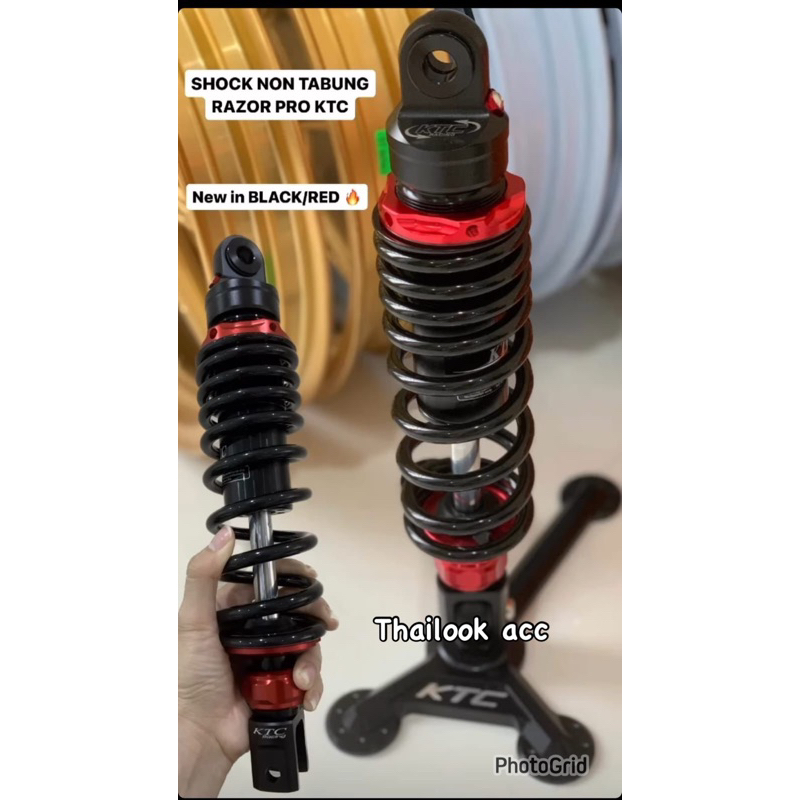 Shock ktc pro razor matic single uk 300 mio &amp; 325 vario ktc racing klik fungsi