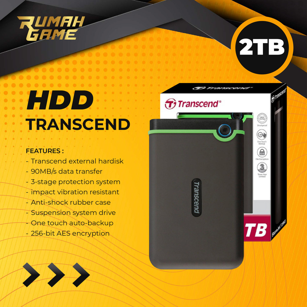 hardisk eksternal external transcend 2tb usb 3.0