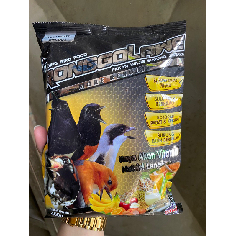EBOD SINGING BIRD FOOD JAYA RONGGOLAWE PAKAN WAJIB BURUNG JAWARA