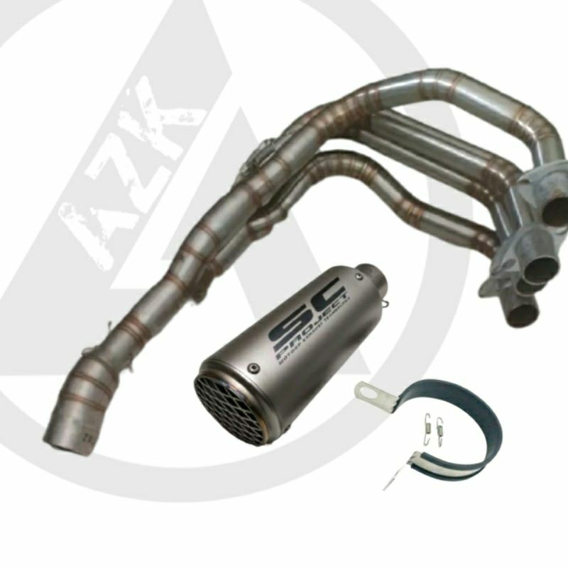 Knalpot Sc Project Zx25r Zx-25r Underbelly PNP tinggal pasang