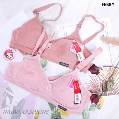 Diskont Najwa - Bh Bra Sport Wanita Perempuan Dewasa Remaja Tanpa Kawat Dan Busa Tipis Ukuran 34 36