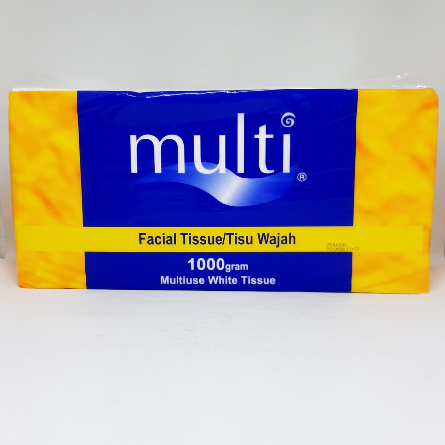 Tisu Tessa Multi 1000 gr 2 Ply MP08 sheet / Tissue Facial 1 kg / Tisu wajah 1000 gram 2ply lembut nyaman di kulit