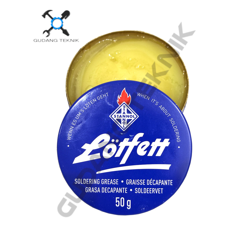 Pasta Minyak Solder 50Gram G-LOTFET / Soldering Grease Pasta 50G G-LOTFET Loftet