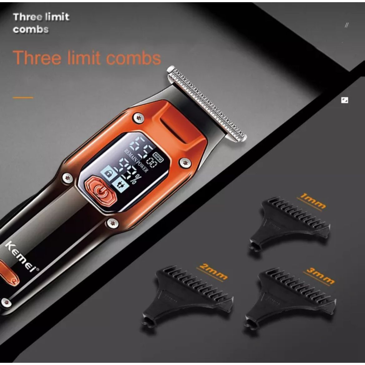 KEMEI KM-658 - Electric Hair Clipper Trimmer Alat Pangkas Rambut