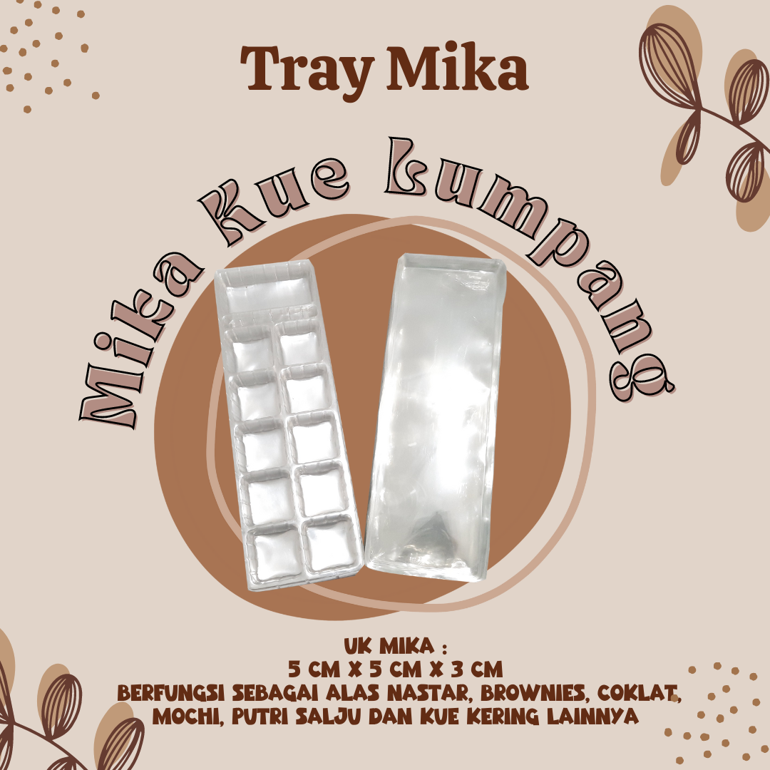 10 SET TRAY MIKA LUMPANG / KUE IJO / ALAS KUE LUMPANG / TATAKAN KUE LUMPANG