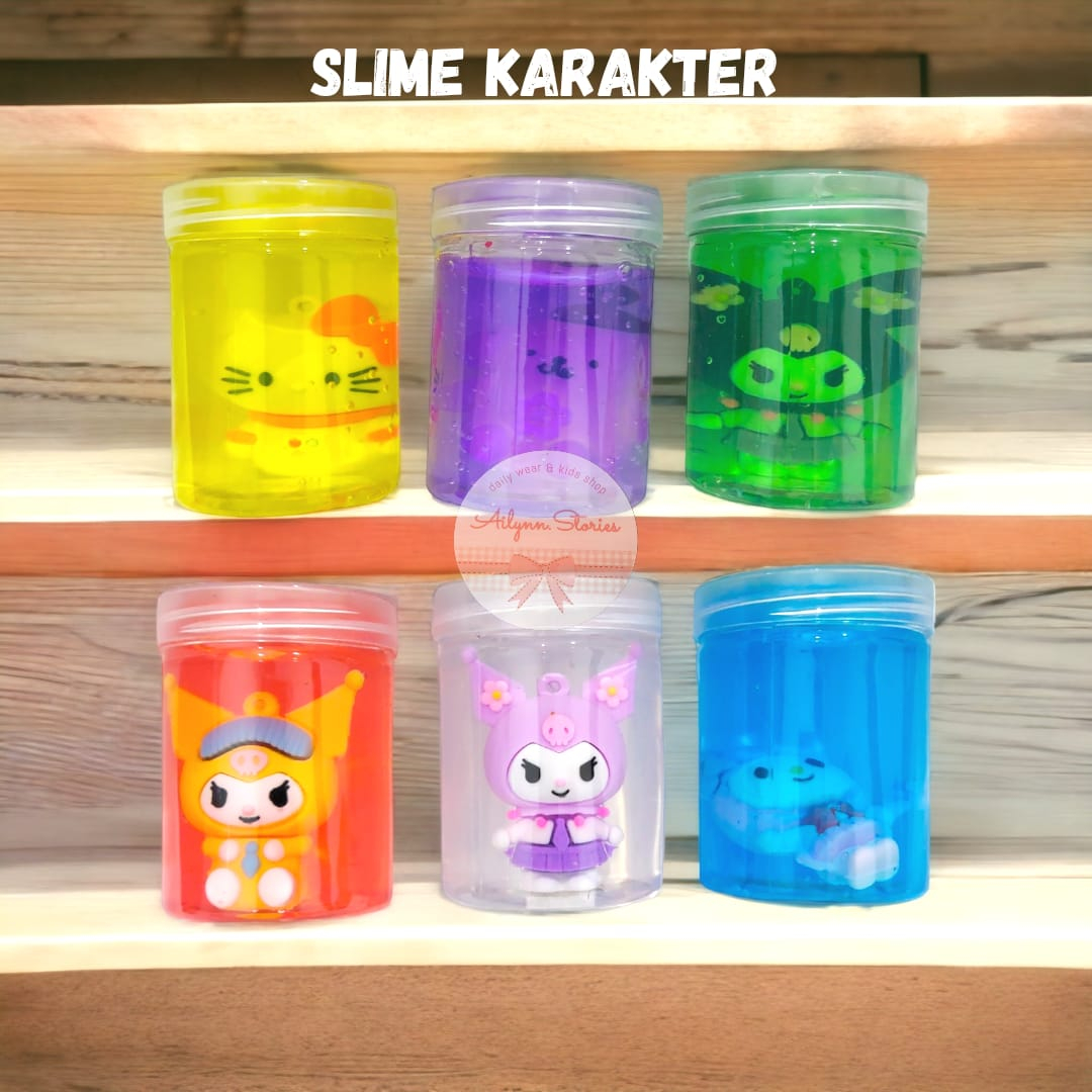 Slime Karakter Sanrio 3D  / Mainan Slime Sanrio