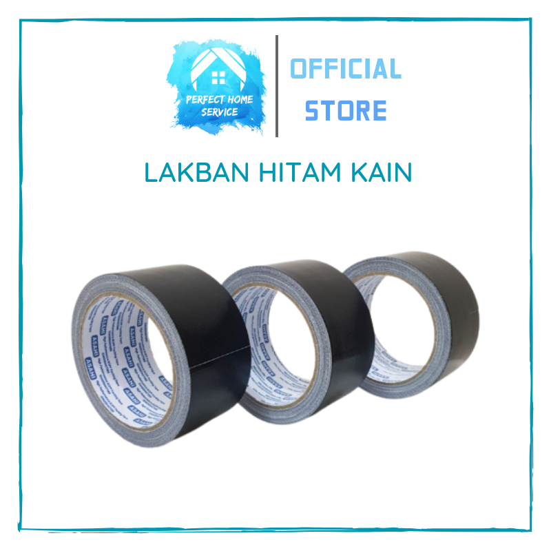 

LAKBAN HITAM KAIN 44MM X 3M / CLOTHING TAPE [PERFECTHOME]