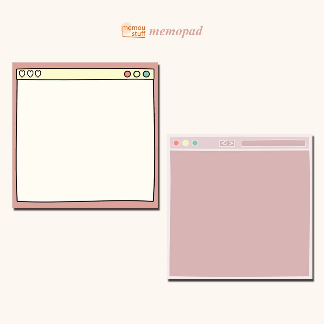 

[memoustuff] memopad cute simple aesthetic | 5