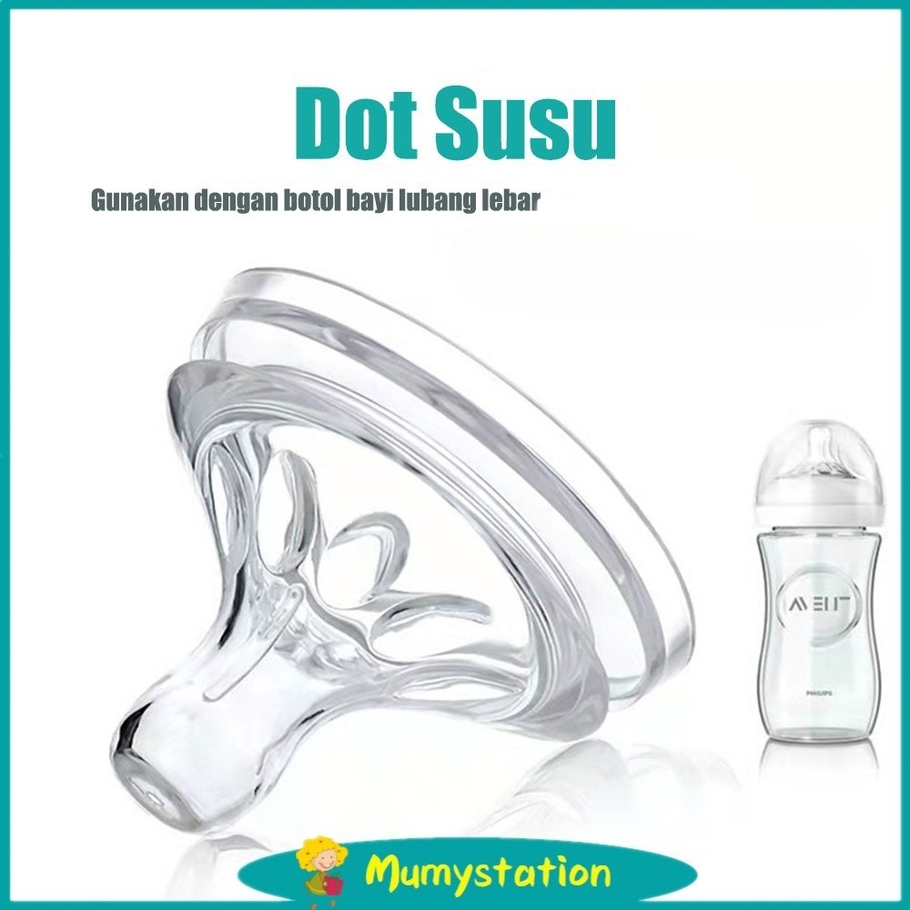 Mumystation 5.5cm Dot Nipple BPA FREE