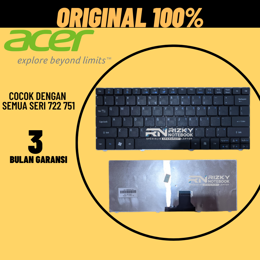 Keyboard Laptop Acer Aspire 722 751