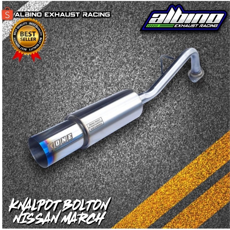 Knalpot Bolt On Nissan March - PNP