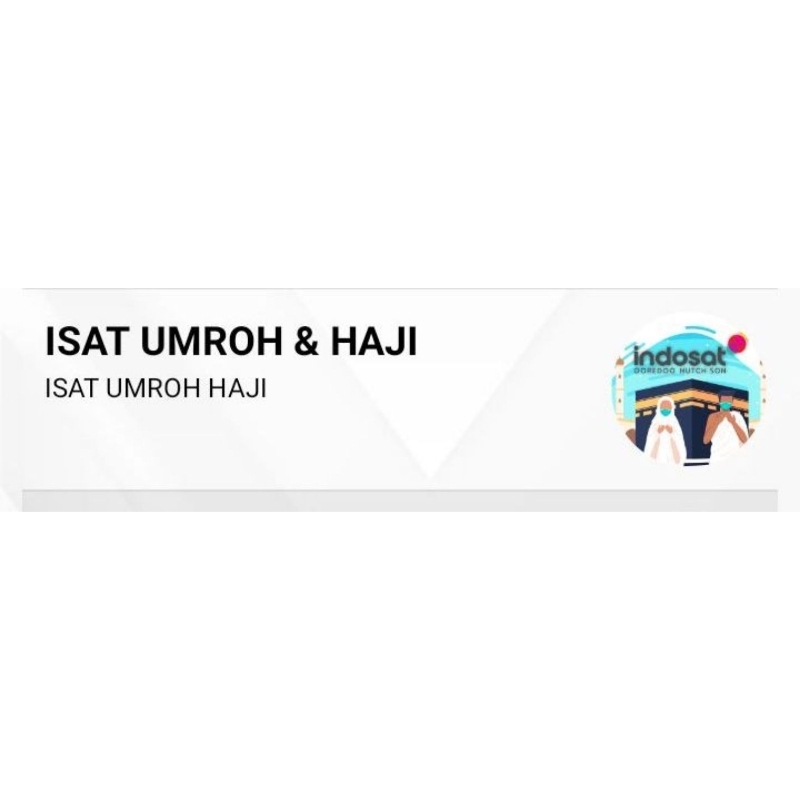 PAKET HAJI DAN UMROH INDOSAT