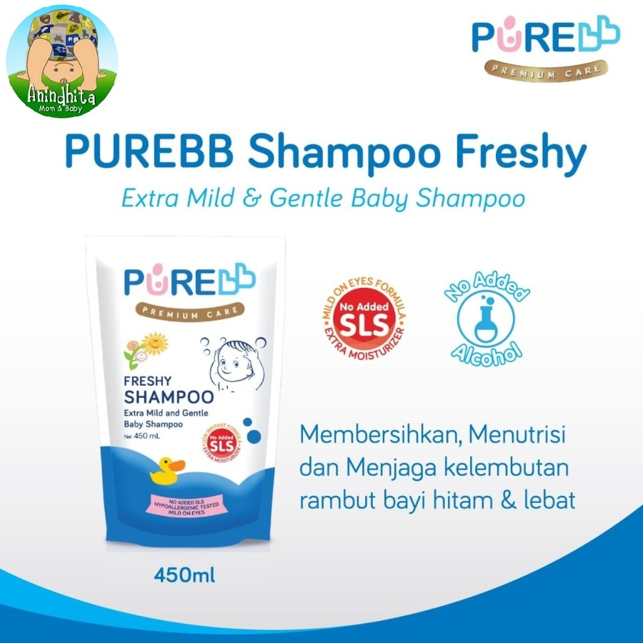 PUREBB SHAMPOO Baby Shampo Bayi dan Anak Pure BB