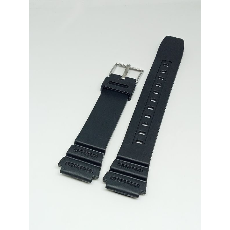 strap tali jam tangan SANDA 418 hitam rubber karet sanda418