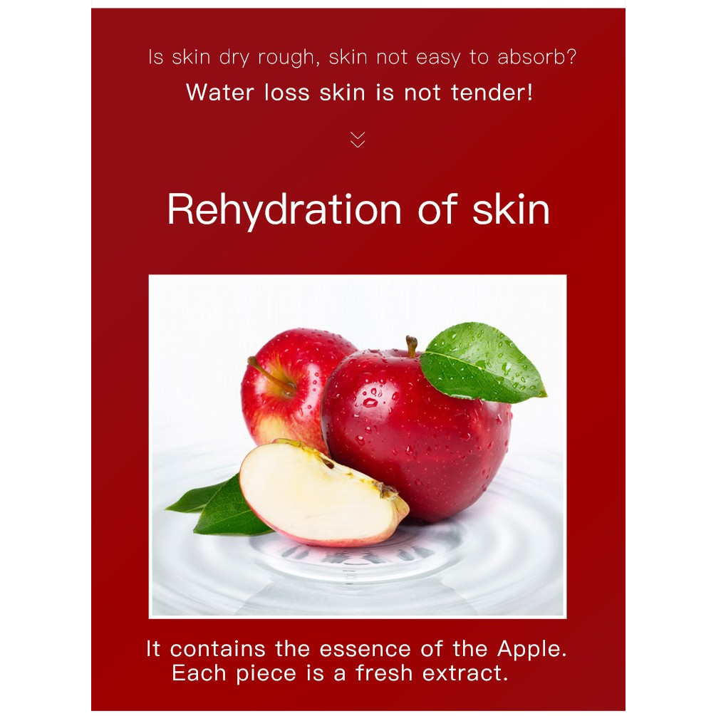 Fanzhen Apple Muscle Moisturizing Invisible Mask Sheet 25g