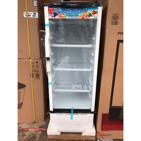 Showcase Polytron 3 Rak 180 liter SCN 181L