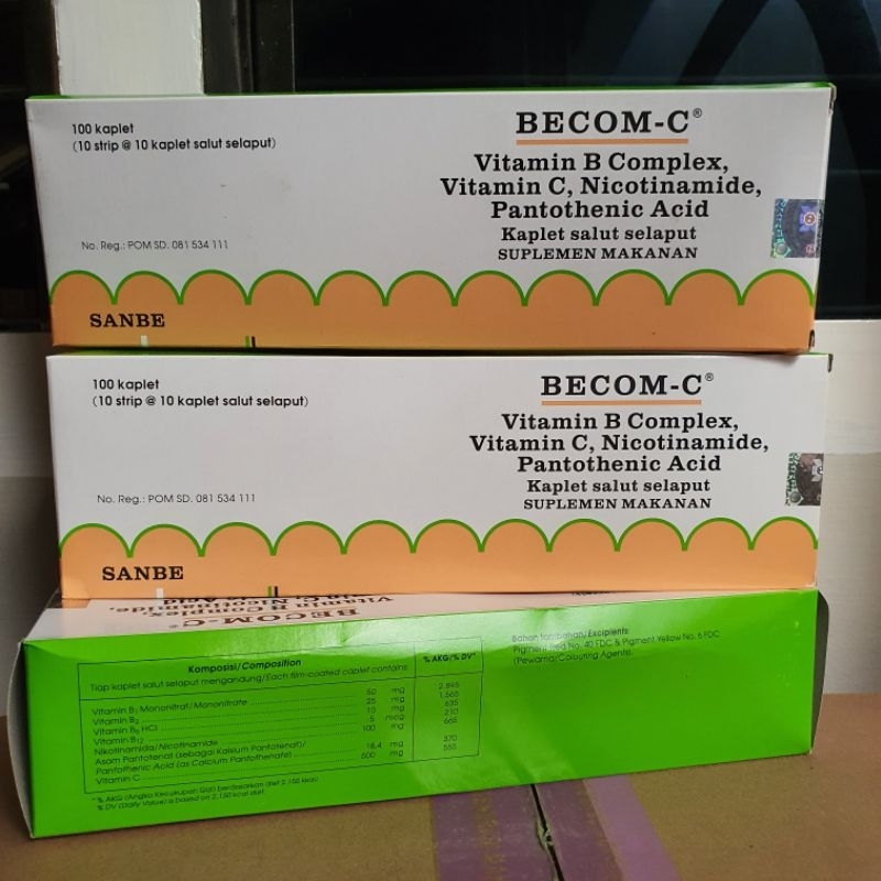 Becom C Multivitamin Vitamin 1box 10 strip
