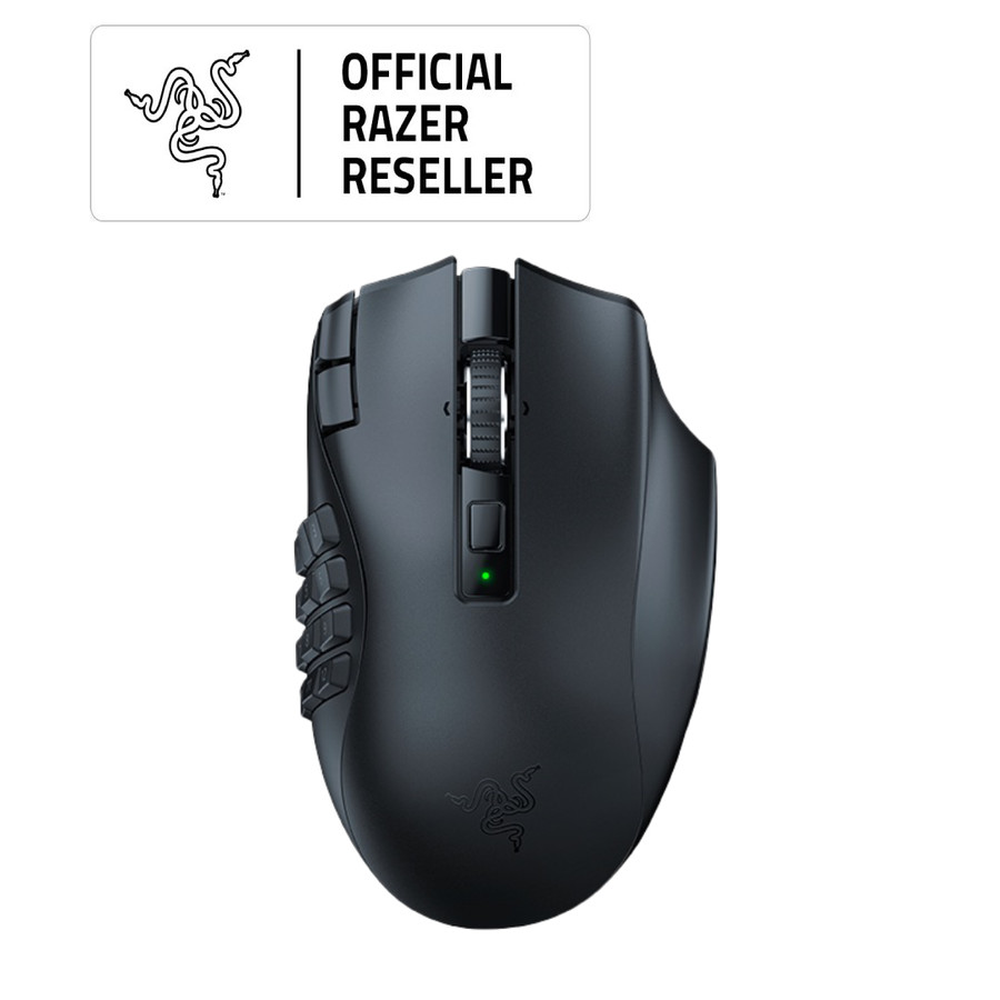 Razer Naga V2 Hyperspeed MMO Wireless Gaming Mouse