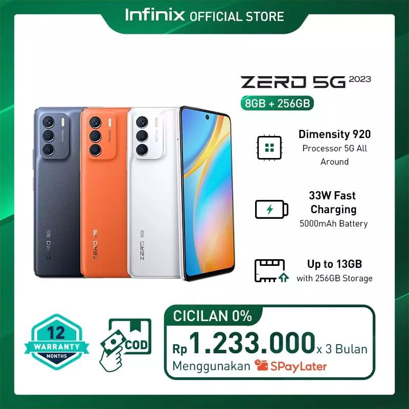 Infinix Zero 5G (8+8/256GB)
