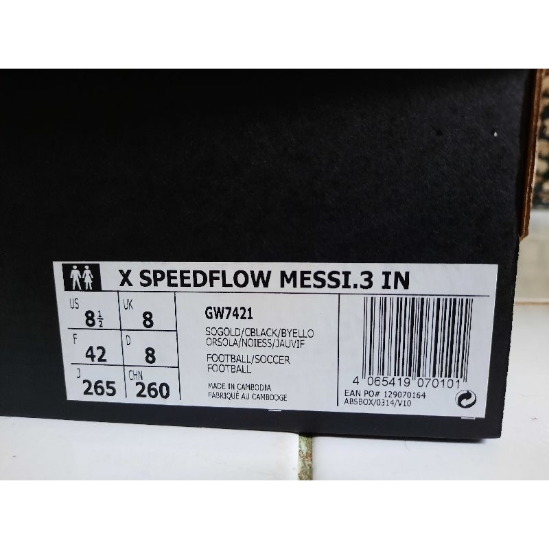 Adidas Futsal Messi X Speedflow