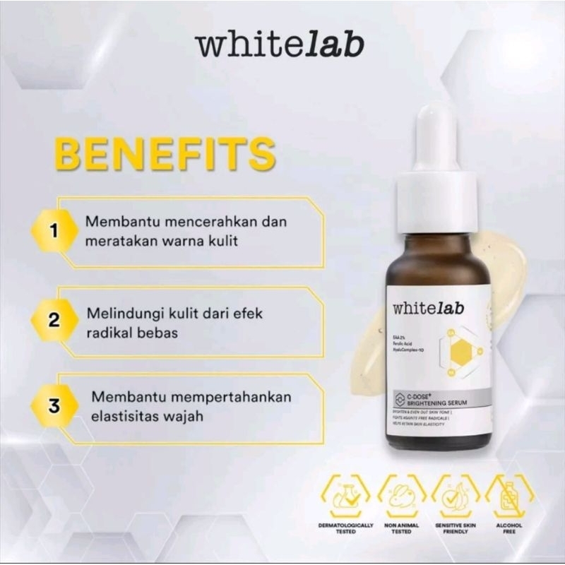 Whitelab C-Dose+ Brightening Face Serum