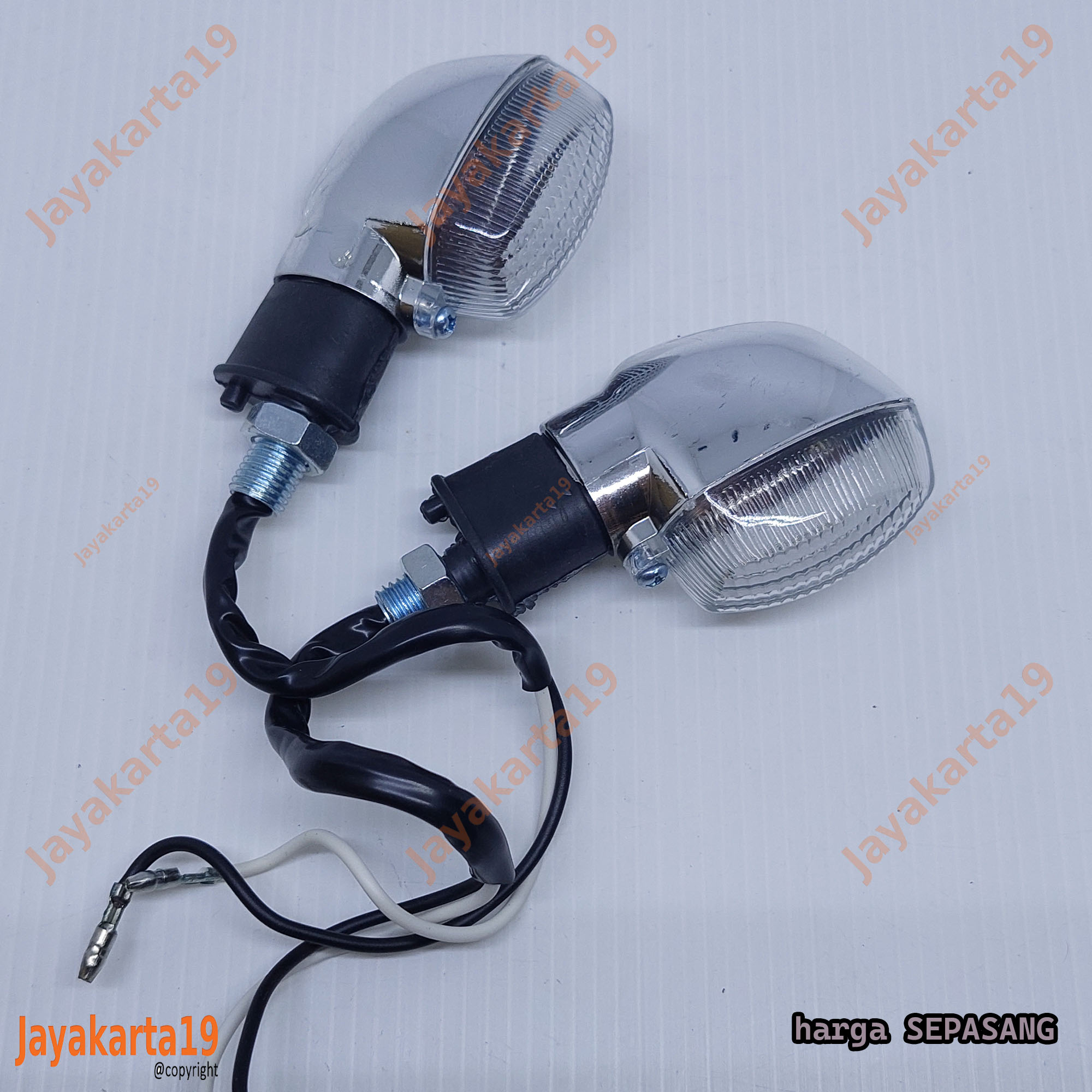 Sepasang Lampu Sen/Sein Mini Model Vixion new old Mx King Aerox R15 DLL