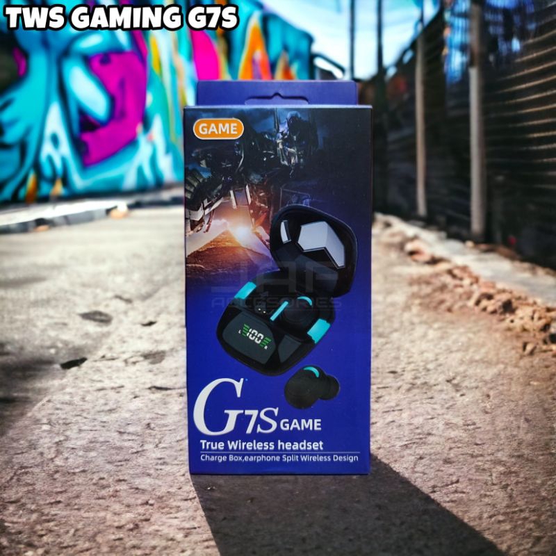 [Authentic] G7S TWS Headset Bluetooth Gaming Low Delay Latency 3D SOUND