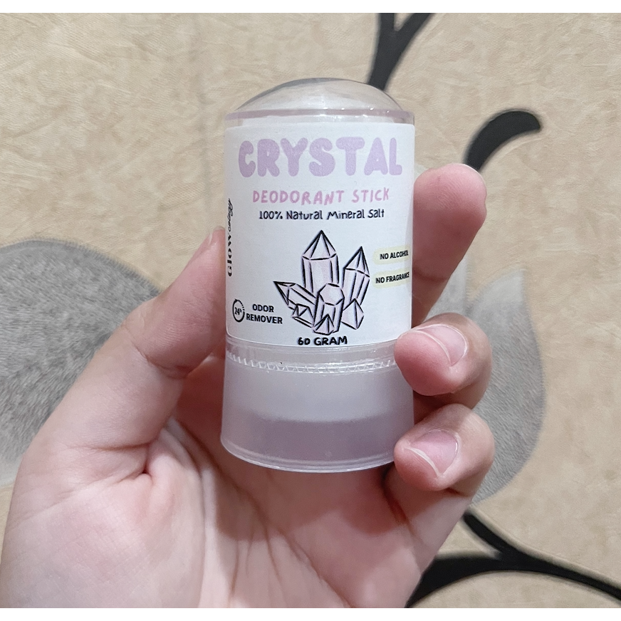 A433-A435 BATU TAWAS DEODORAN crystal stick stik roll on deo deodorant alami natural tanpa wangi parfum penghilang bau badan ketiak ketek perawatan tubuh kecantikan kuman mineral efektif alum bubuk spray cair