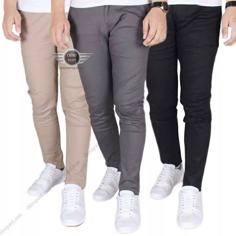 Celana Chinos Panjang Pria Chino Panst Erigo Sirius Black