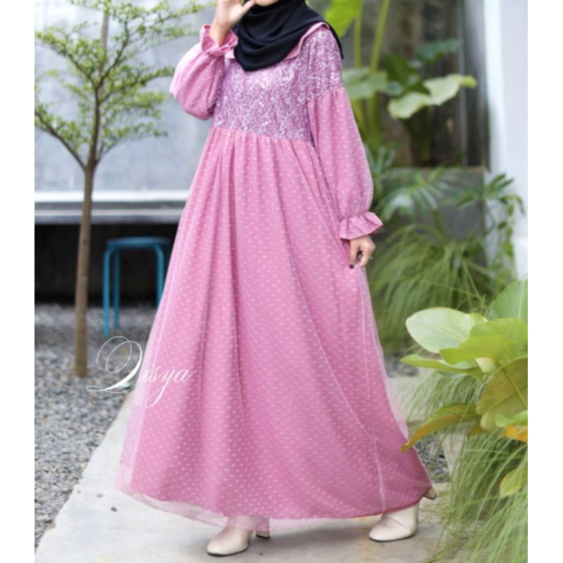 QISYA DRESS BY NYODAS NYONYAH DASTER HOMEDRESS PREMIUM BUSUI CANTIK KATUN JEPANG ORI TOKAI TILE HALU
