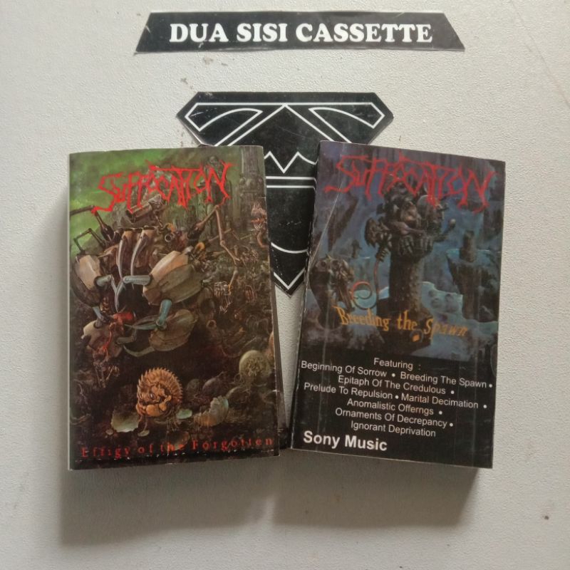 paket kaset suffocation - effigy of the forgotten - breeding the spawn