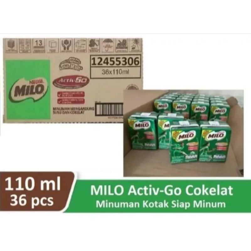 

Milo Activ Go 110ml/isi 36pcs/Dus