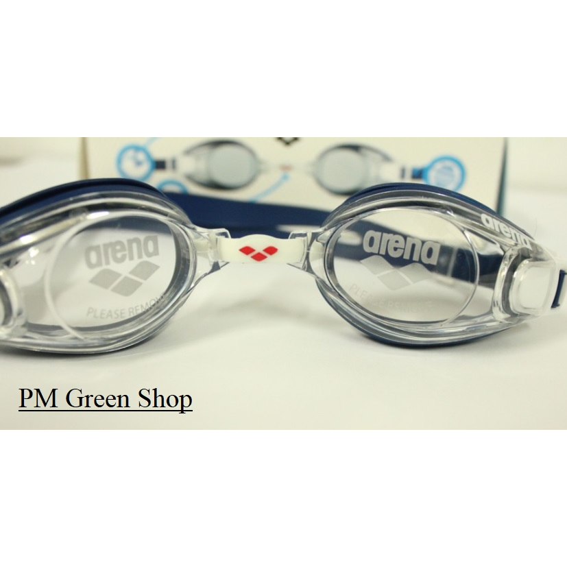 Kacamata Renang Arena AGG 590 Hitam Bening Original