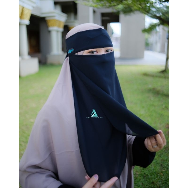 Niqab Bandana 2 layer Alivia Muslimah