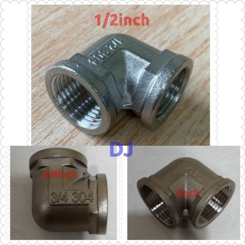 Keni Drat Dalam Stainles 1/2inch ,3/4inch, 1inch bahan Stainles Sus304