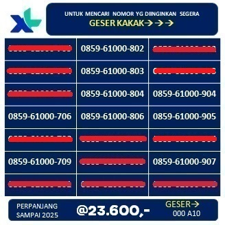 NOMOR CANTIK XL 0877773