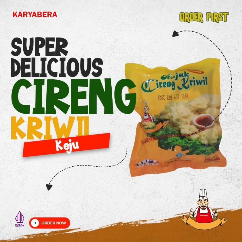 

Rujak Cireng Kriwil Keju