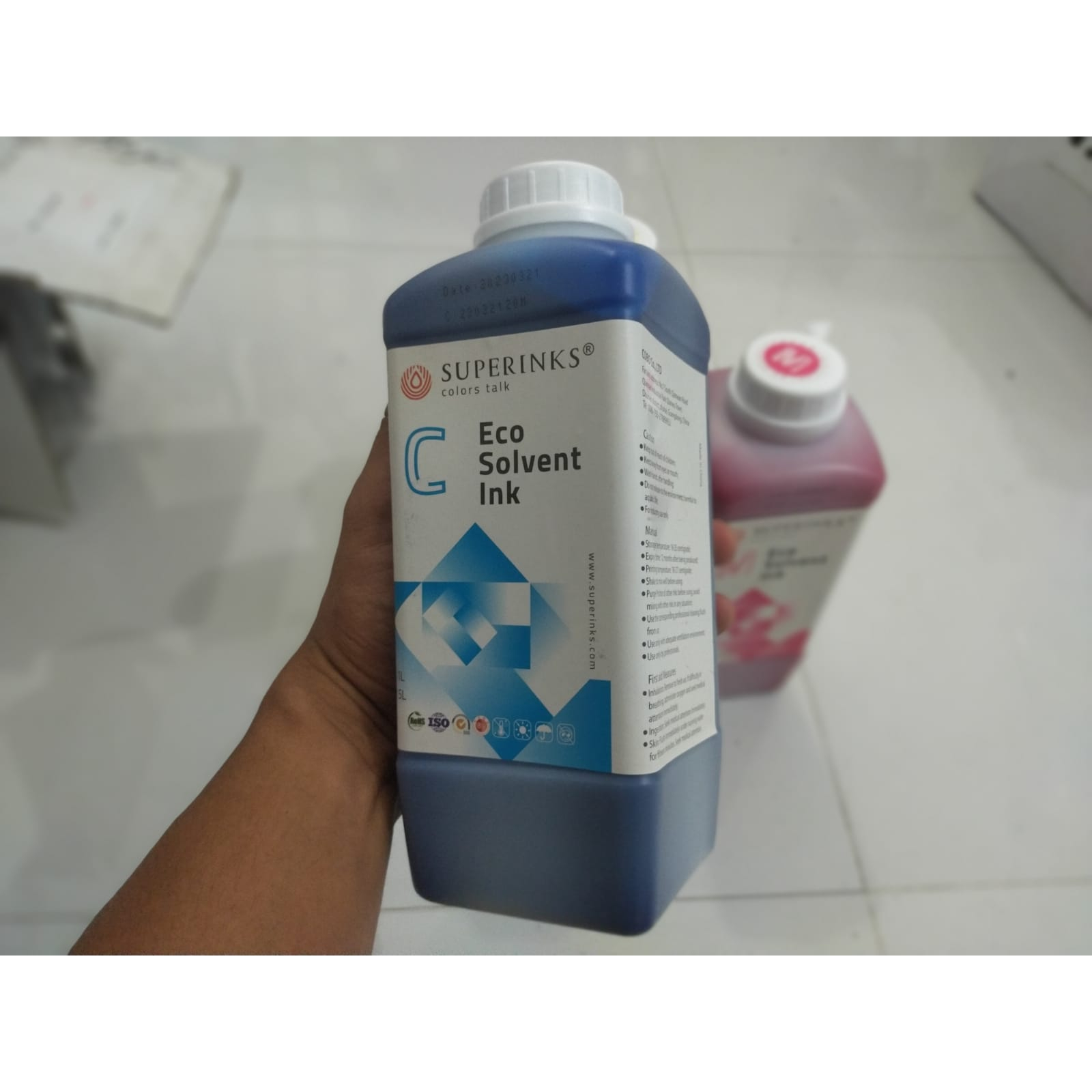 tinta eco solvent untuk mesin xp600 dx5 dx7 i3200 / termurah tinta ecosolvent / tinta mesin print stiker / tinta mesin xp600 / tinta mesin dx5 dx7