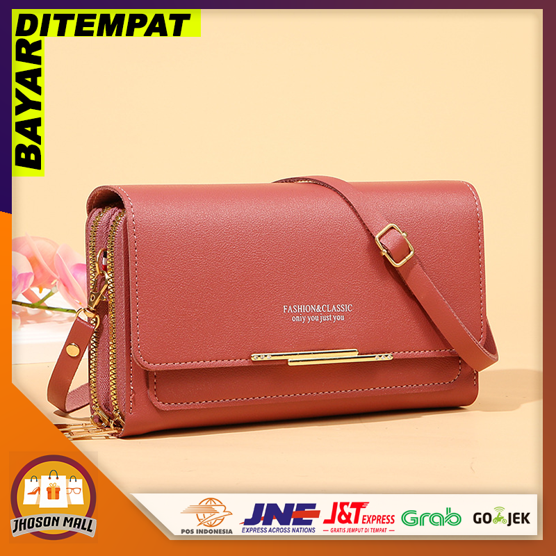 PALING MURAH JM Dompet Panjang Wanita Import Tas Dompet Multifungsi Kekinian Fashion Korea Dompet